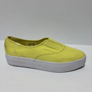 Keds Women’s Point Slip-On Sneakers Yellow, Size 8 M